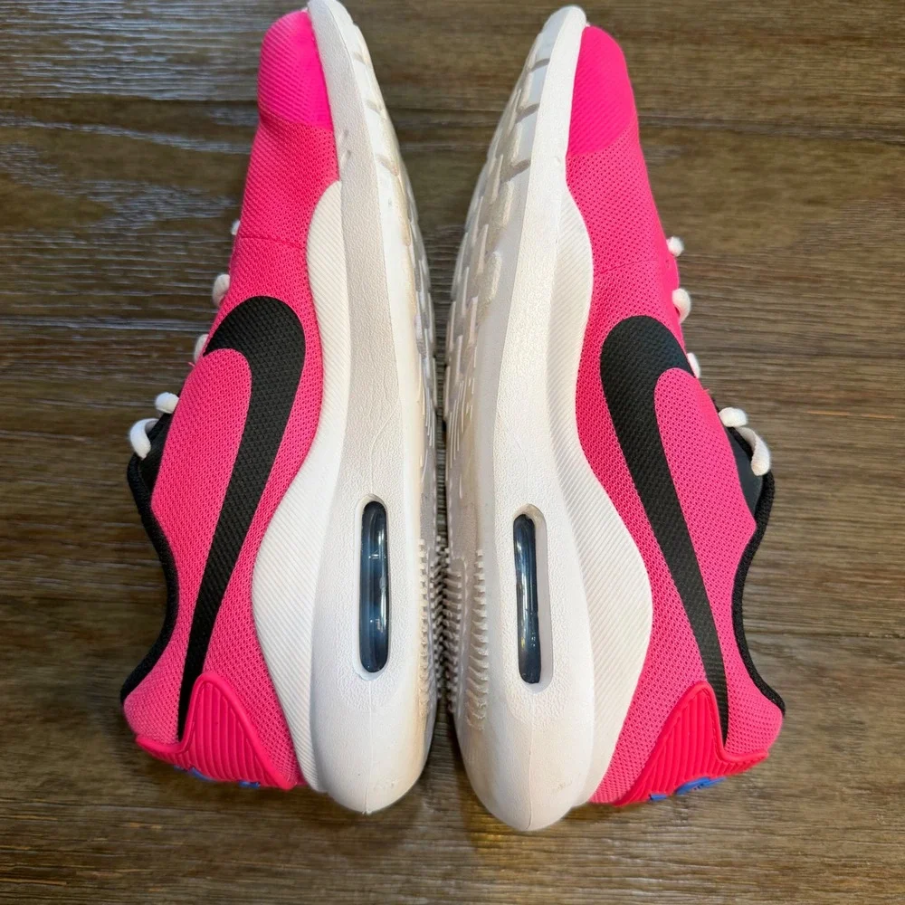 Nike Air Max Oketo Hyper Pink Black Kids‎ Running Shoes CK1755-600 Size 5.5Y